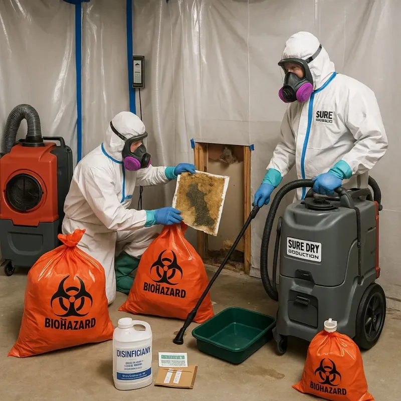 Contaminated Water Handling Protocols process in McCamey, TX