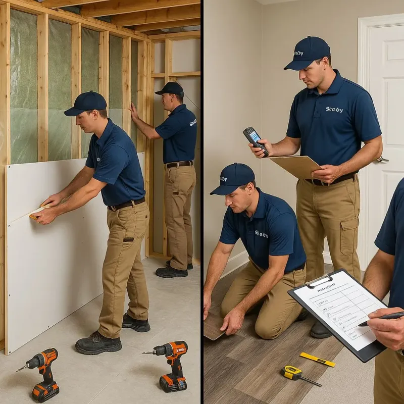 Repairs and Reconstruction process in McCamey, TX