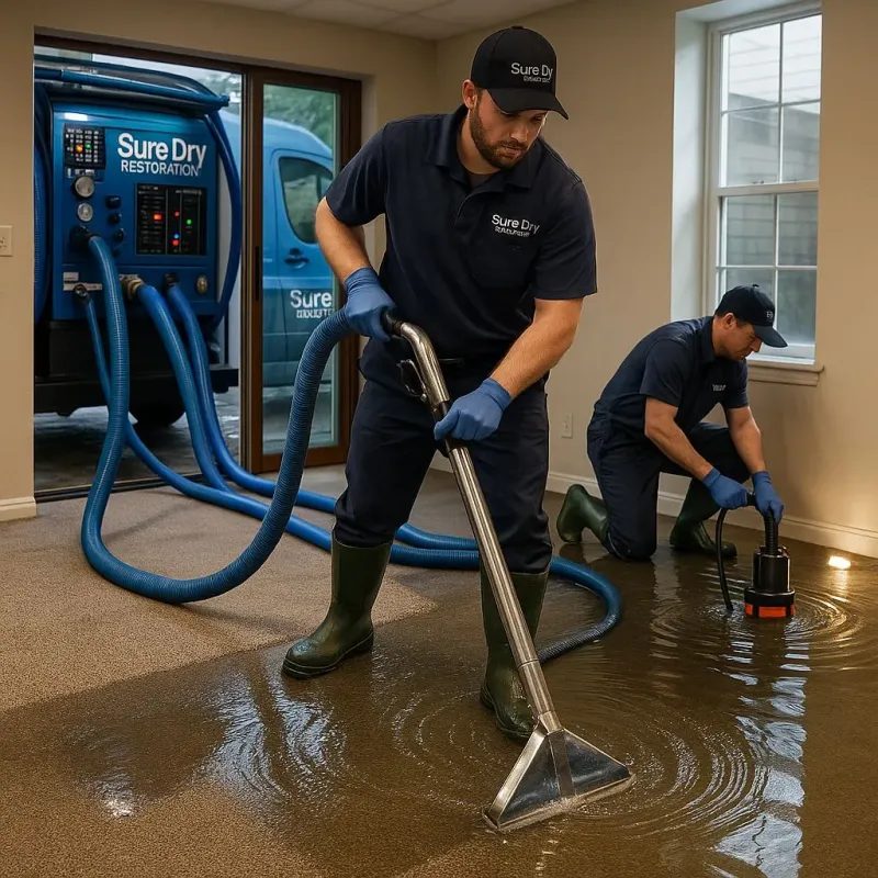 Water Extraction and Removal process in McCamey, TX